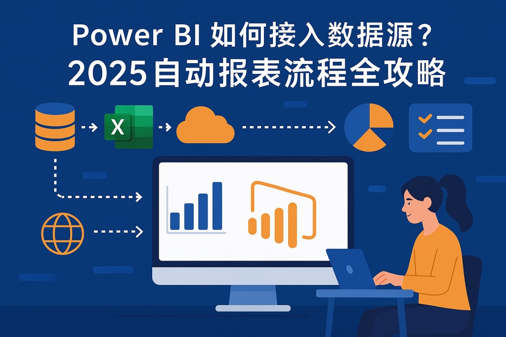 Power BI如何接入数据源？2025自动报表流程全攻略